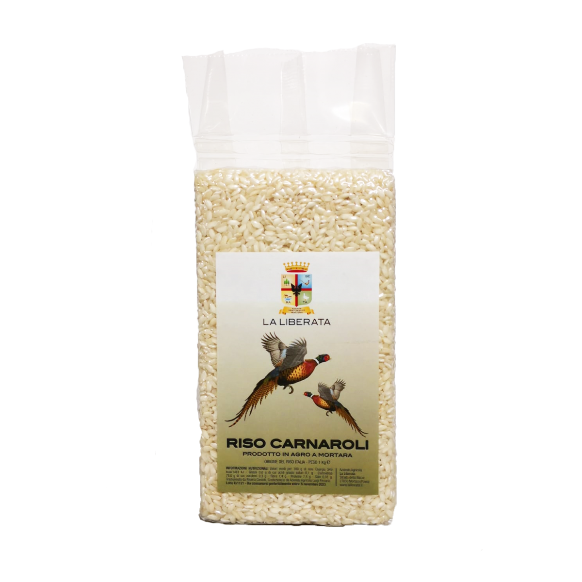 Riso Carnaroli Sottovuoto Fagiani La Liberata